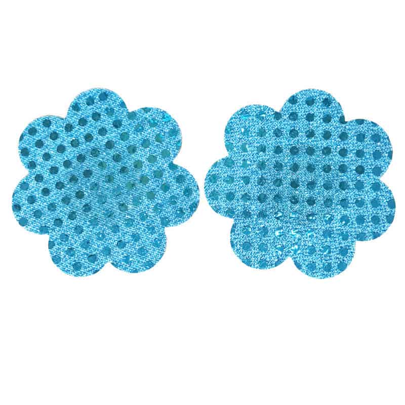 sequins fabric nipple pasties disposable self adhesive nipple cover factory