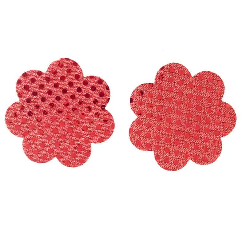 sequins fabric nipple pasties disposable self adhesive nipple cover factory